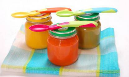 barattoli di omogeneizzati