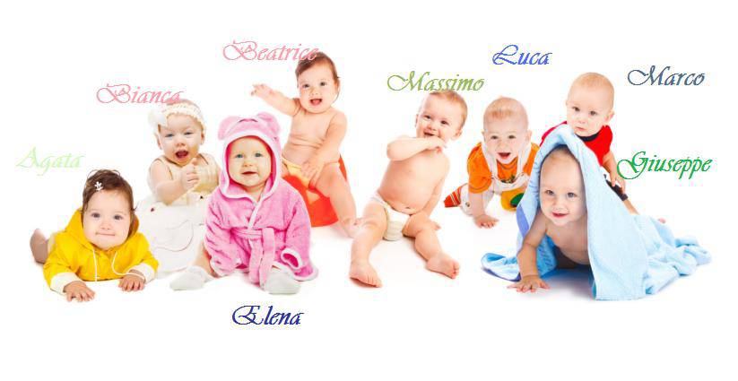 istat nomi più diffusi 2012