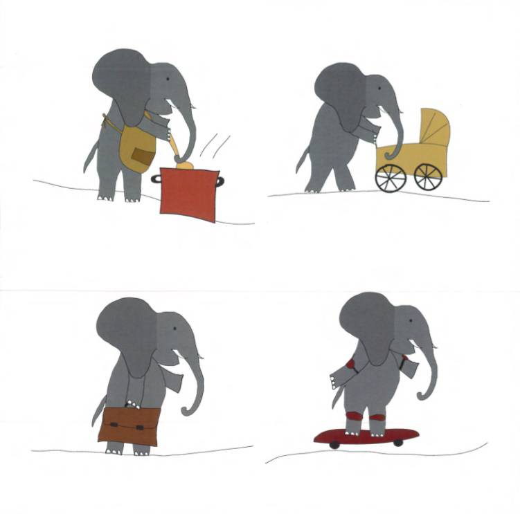 gioco elefante