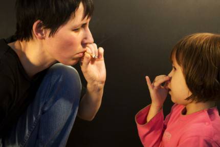 fumo passivo e bambini