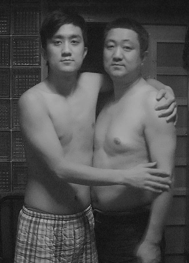 papà e figlio 2010