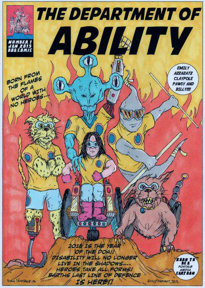 Super Eroina disabile