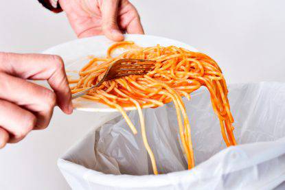 spreco di cibo
