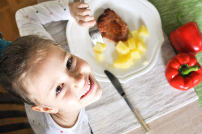 alimentazione dei bambini