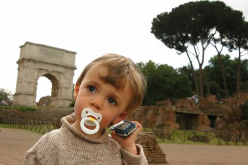 Bambino a Roma