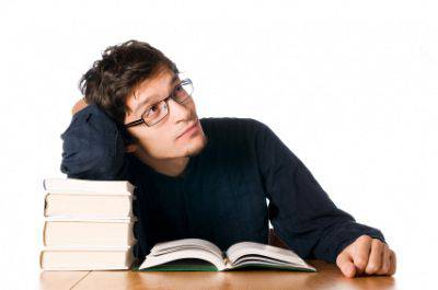 studente tra i libri