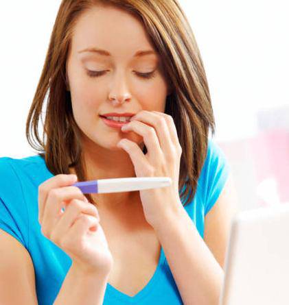 Il test di gravidanza