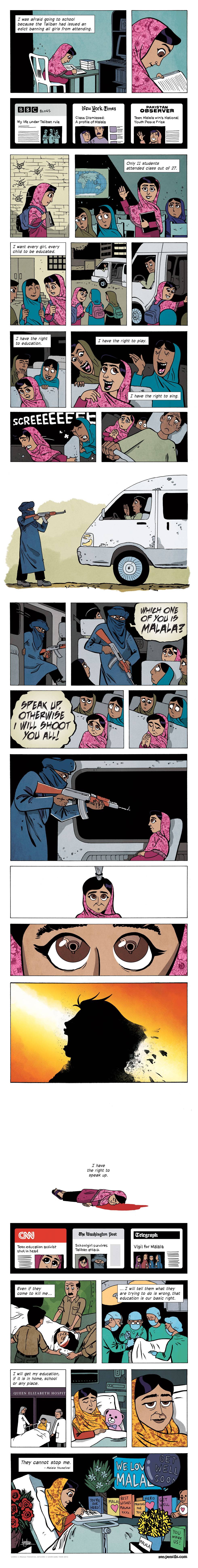 vignetta malala