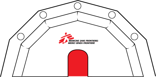 schema ospedale gonfiabile