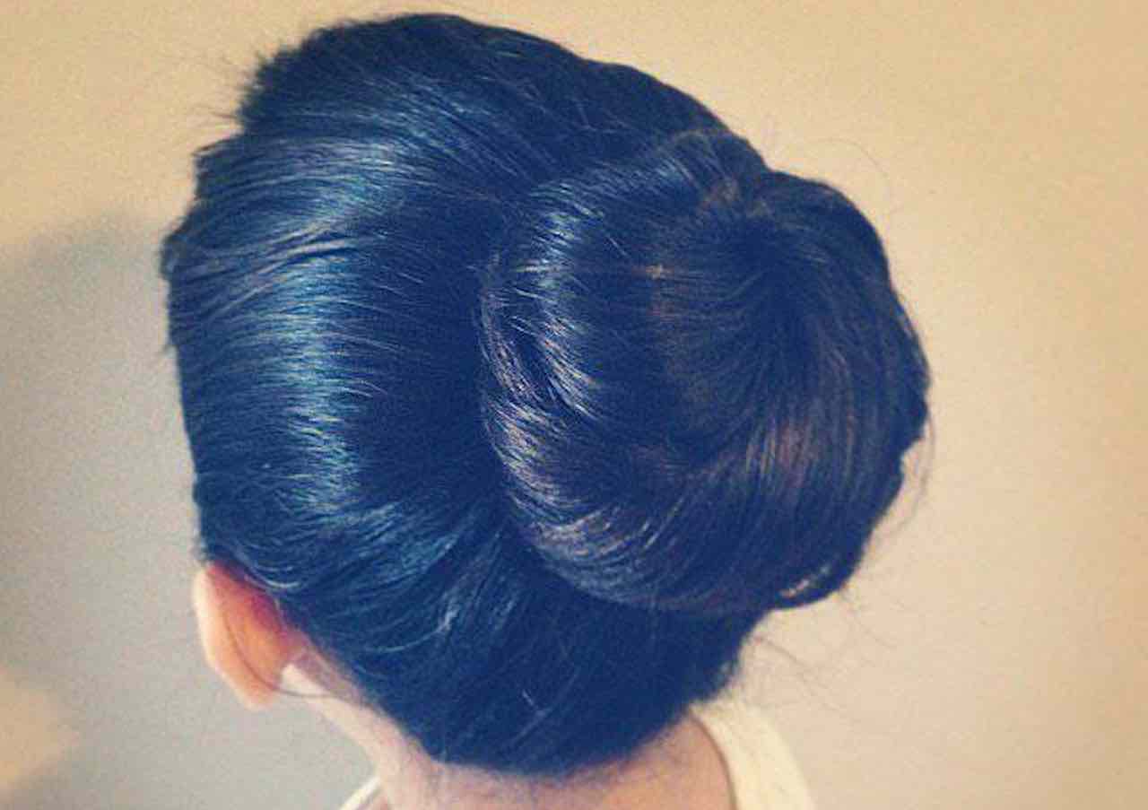 bambina chignon