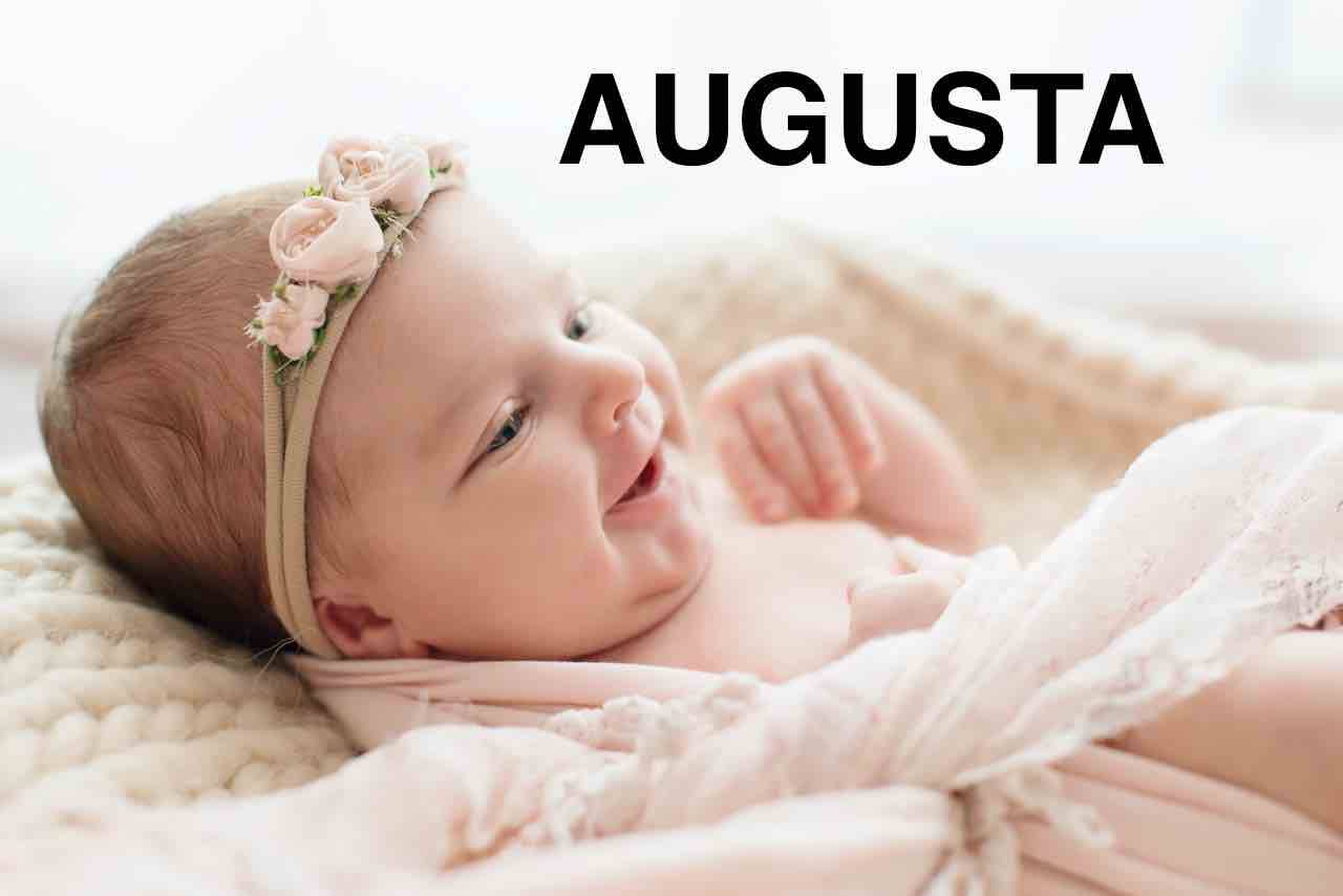 bambina nome augusta