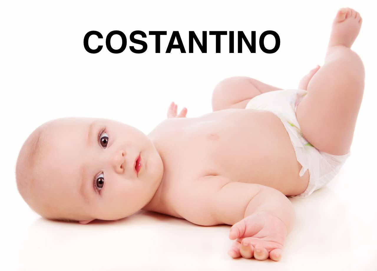 bambino nome costantino