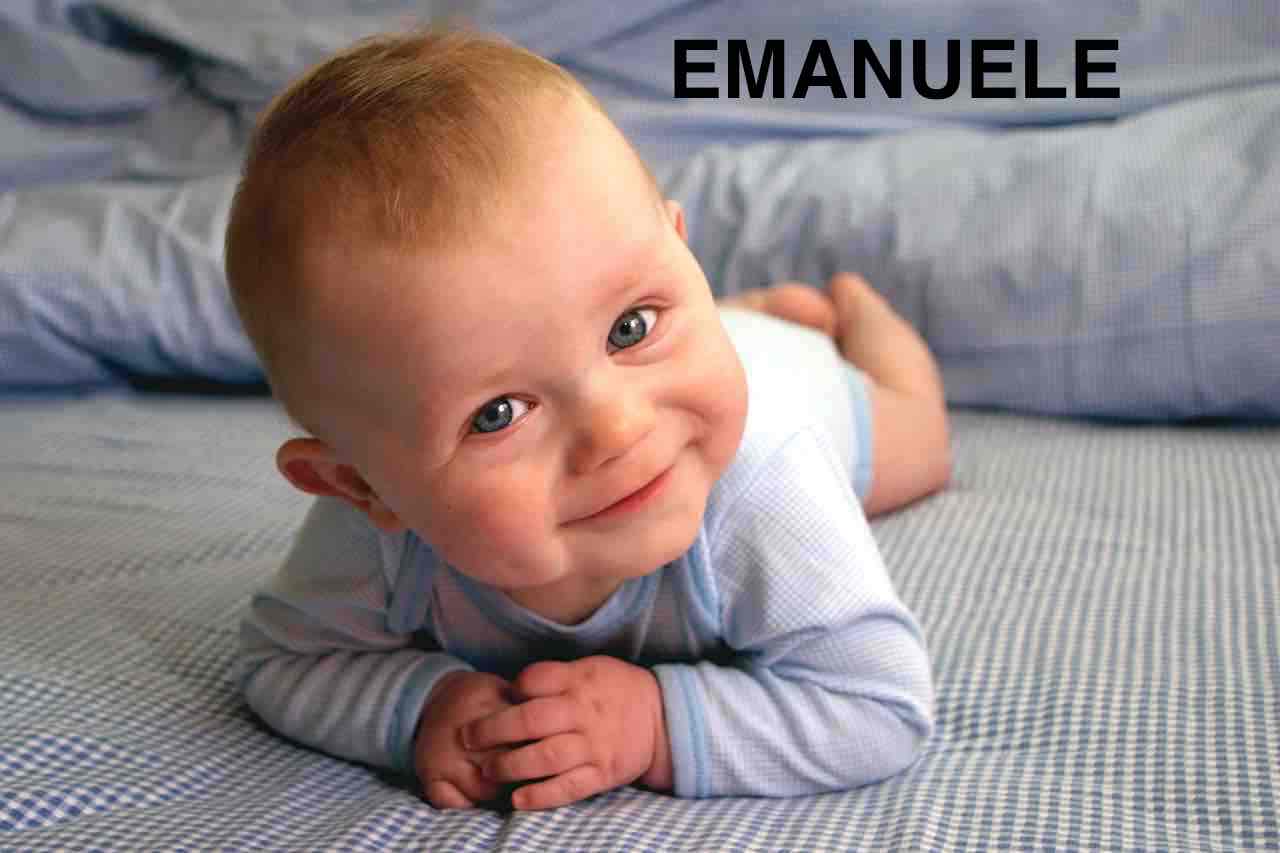 bambino nome emanuele