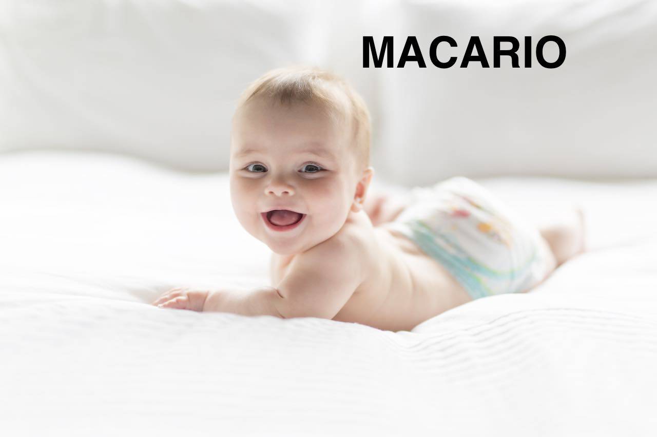 bambino nome macario