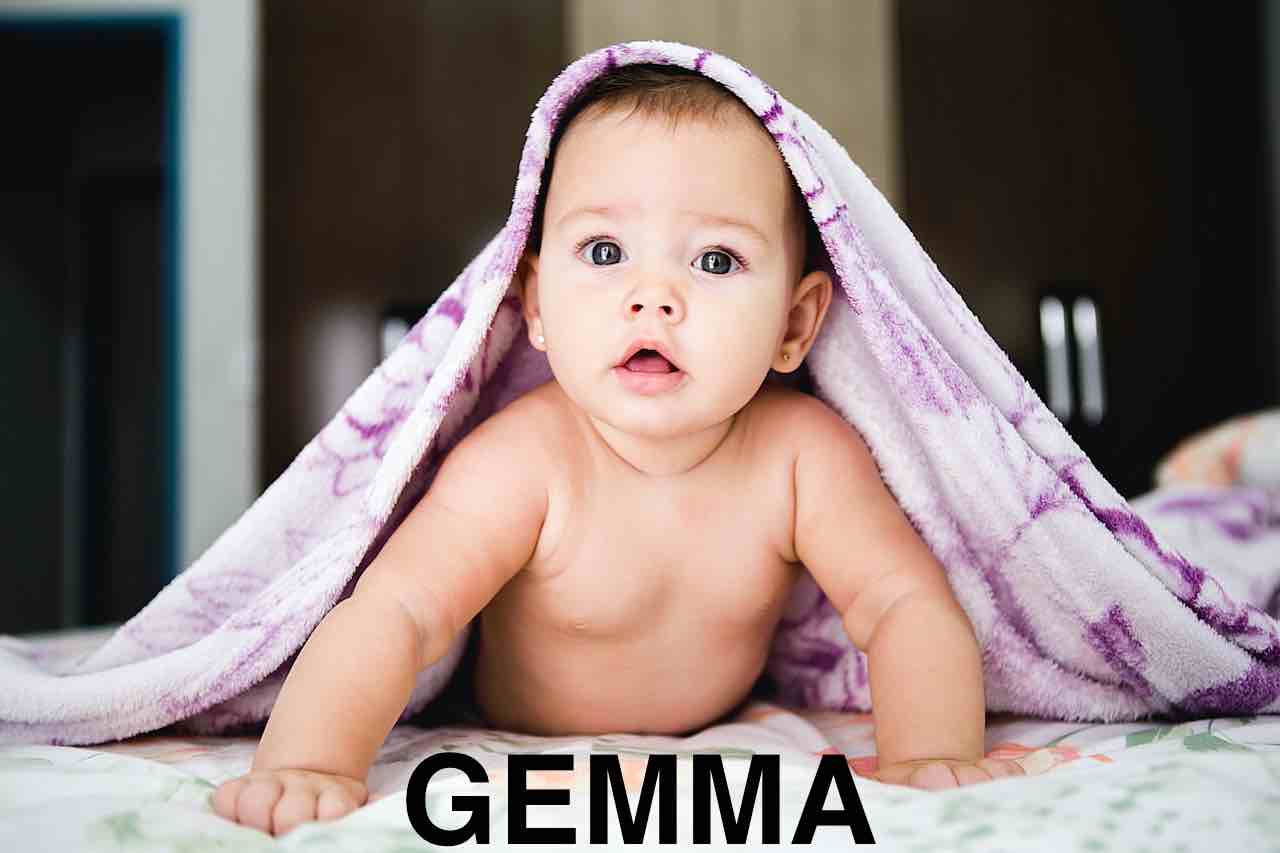 bambina nome gemma