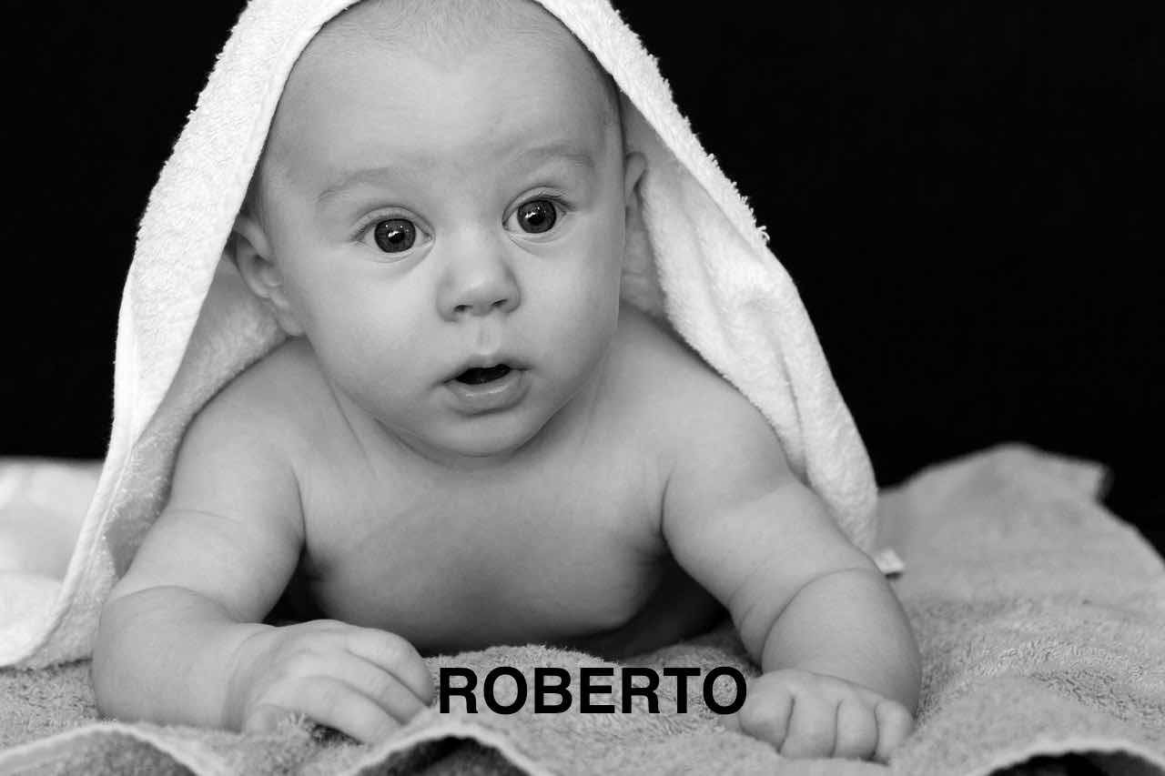 BAMBINO NOME ROBERTO