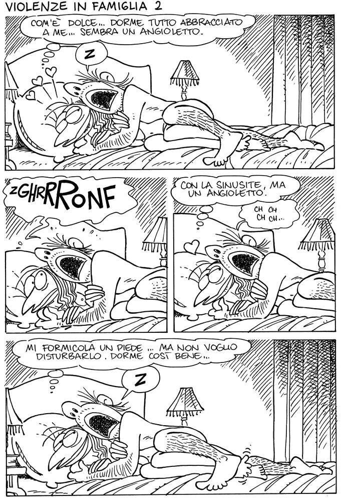 striscia fumetto di Silvia Ziche Due 37