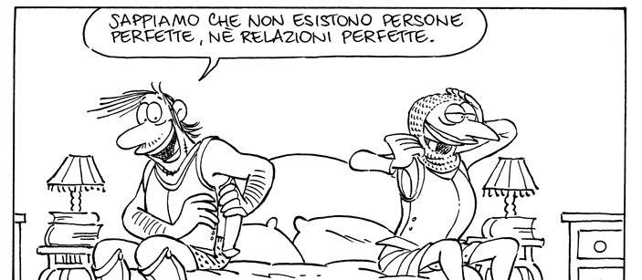 Lucrezia e il suo uomo fumetto