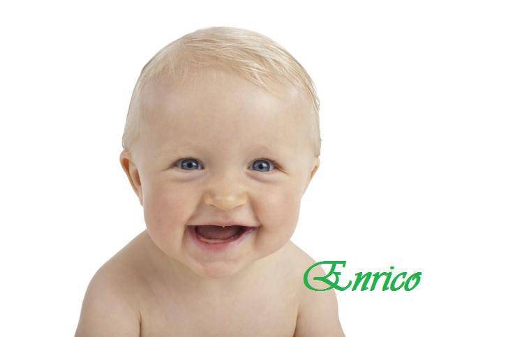 Enrico - Baby smiling face