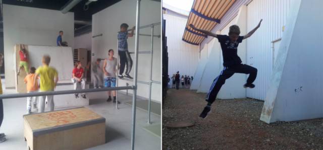 bambini parkour