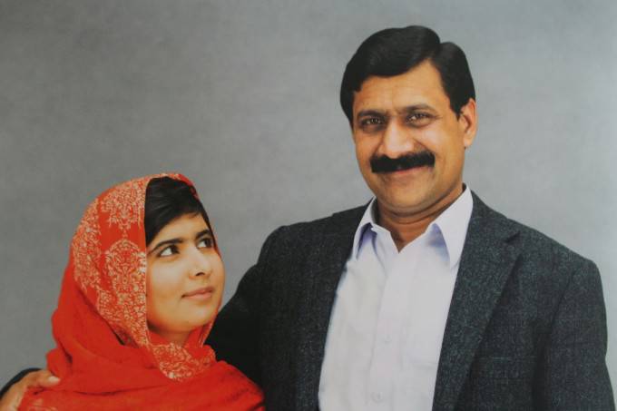 malala yousarfzai e suo padre