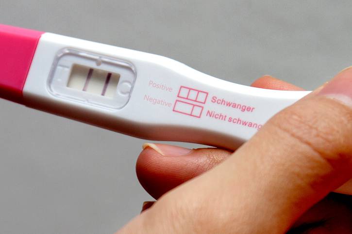 test gravidanza falso