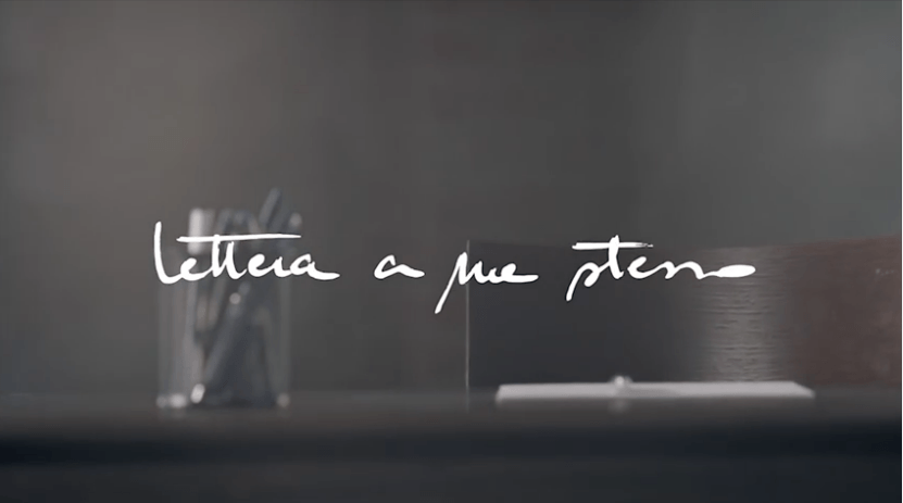 lettera a me stesso, il video