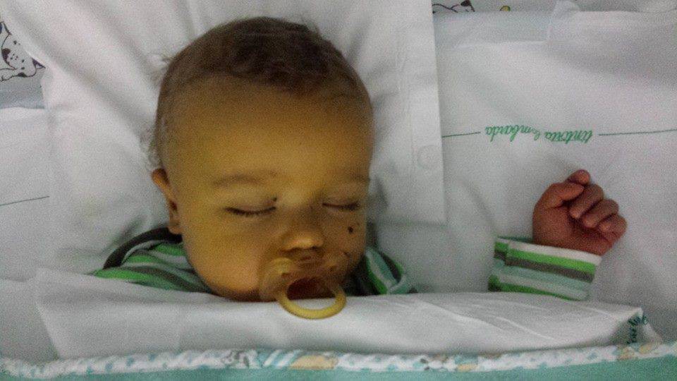 gabriele bambino del trapianto di fegato