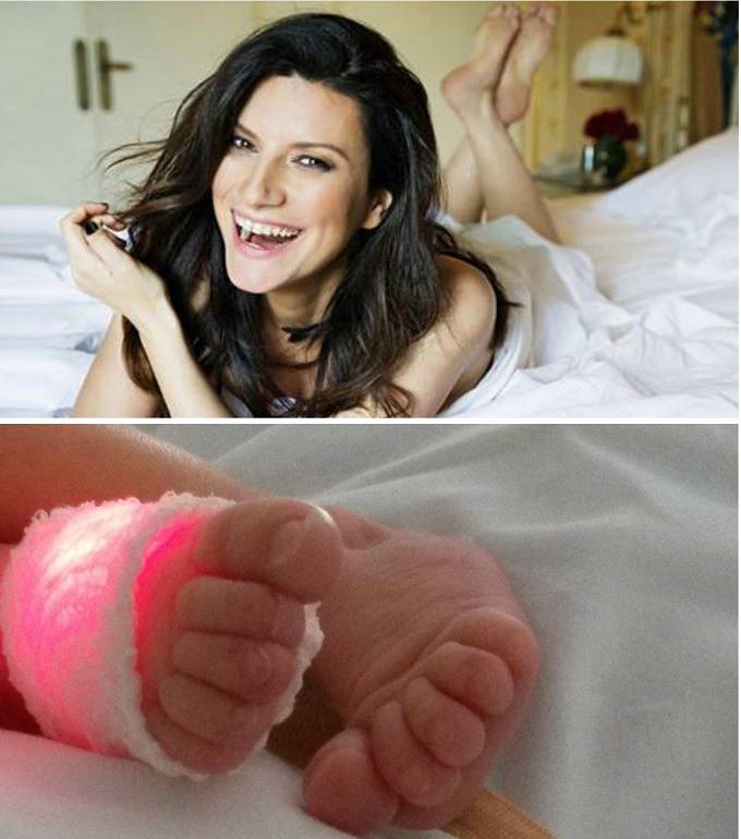 laura pausini bimba malata