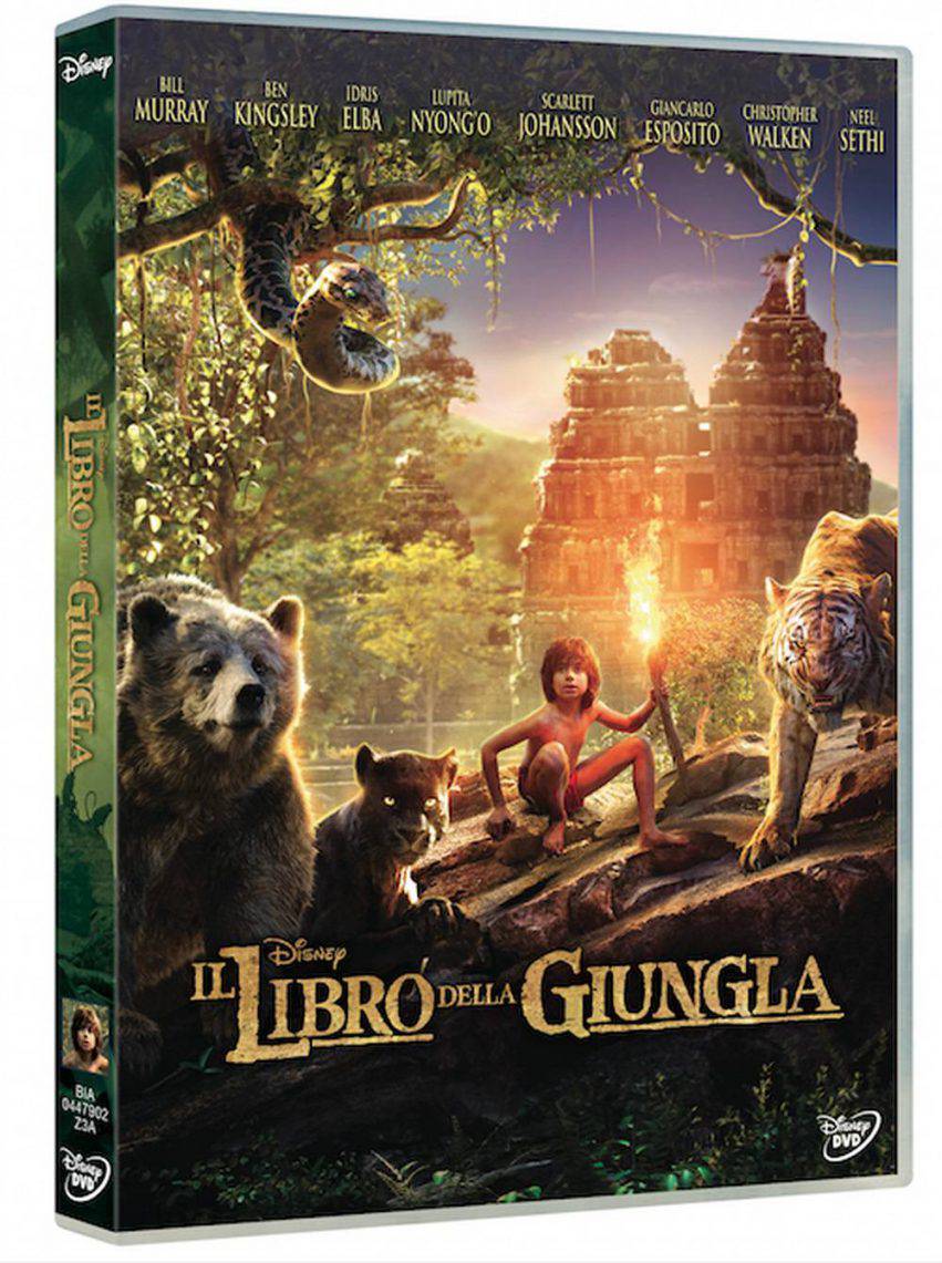 Il libro della giungla in versione liveaction in dvd recensione Universomamma