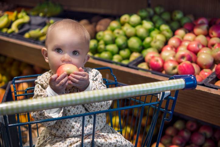 Bambini e cibo piacere