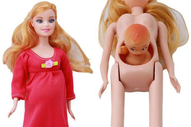Barbie incinta