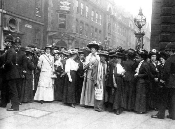 suffragette a londra