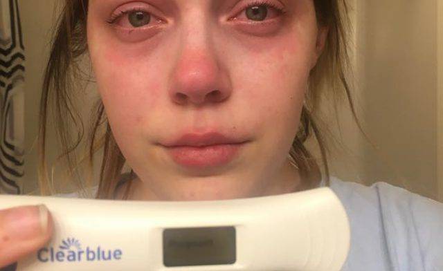 pesce d'aprile sulla gravidanza