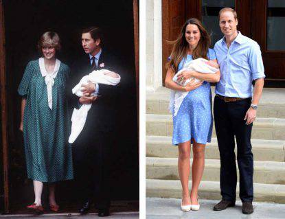Kate Middleton parto George
