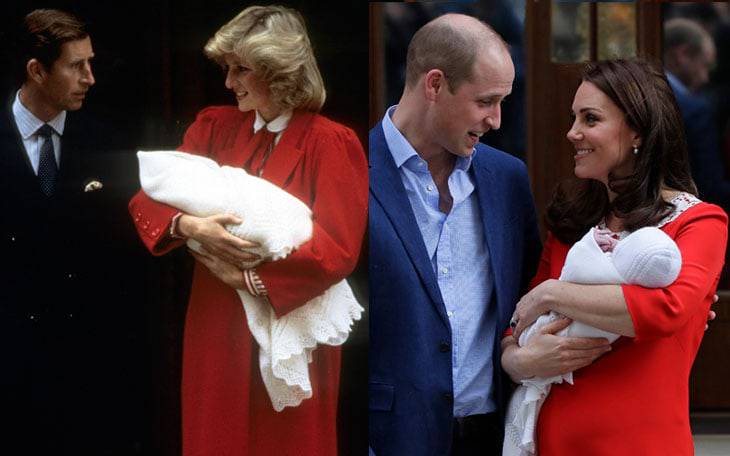 Kate Middleton abito parto