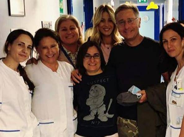 Paolo Bonolis Elena Santarelli