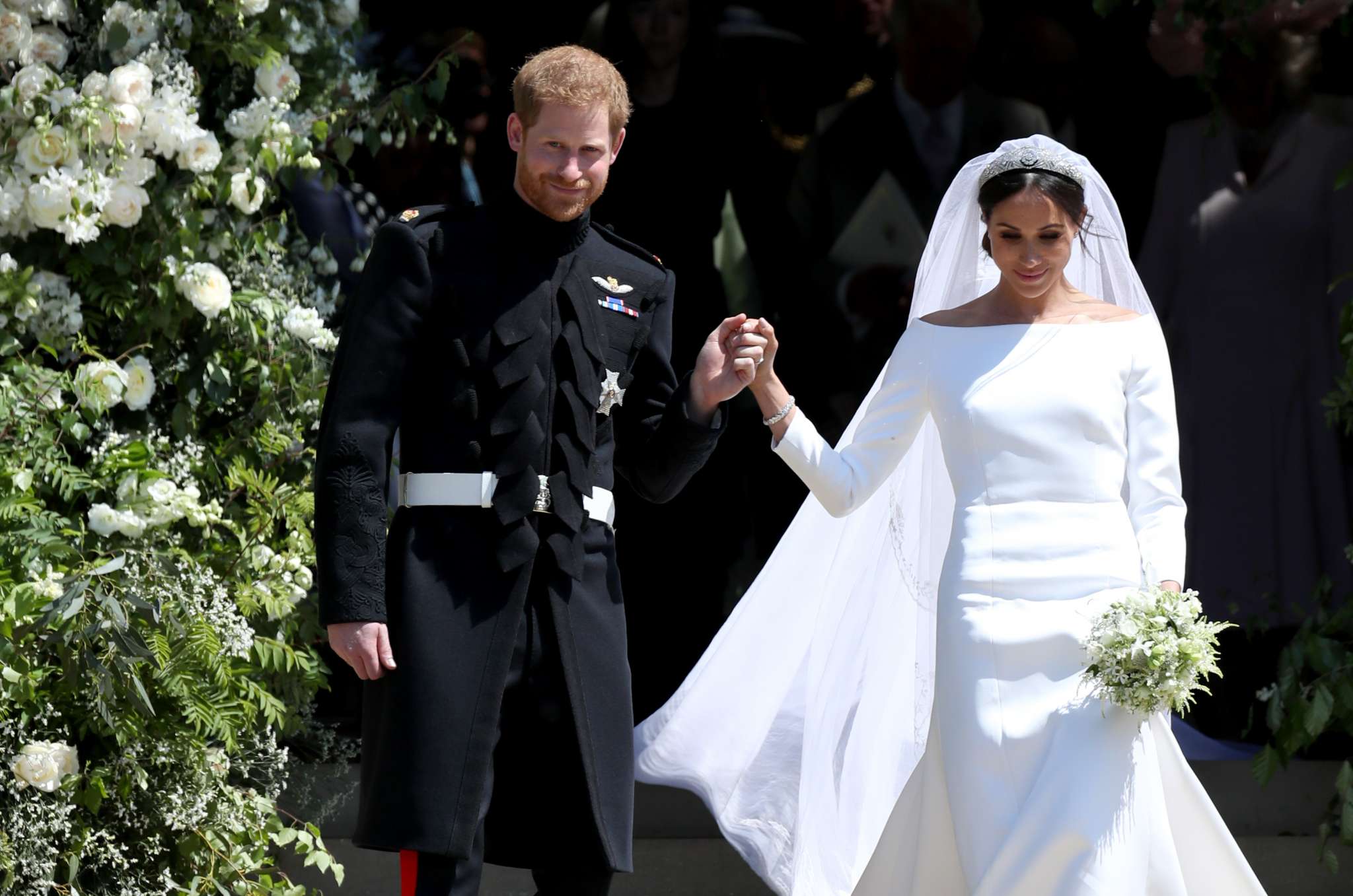 Meghan Markle incinta abito da sposa