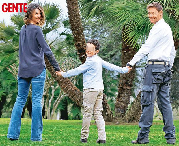 Massimiliano Ossini e la moglie