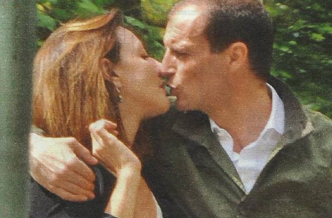 Ambra e Massimiliano Allegri