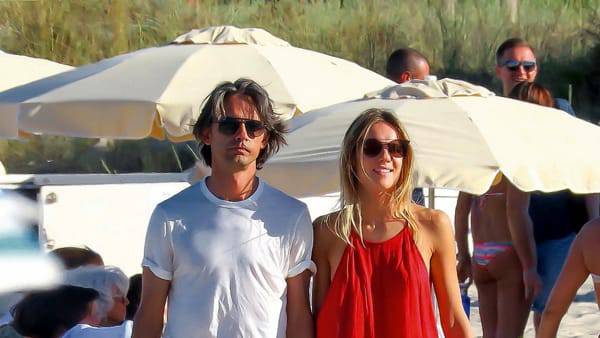 Angela Robusti e Pippo Inzaghi