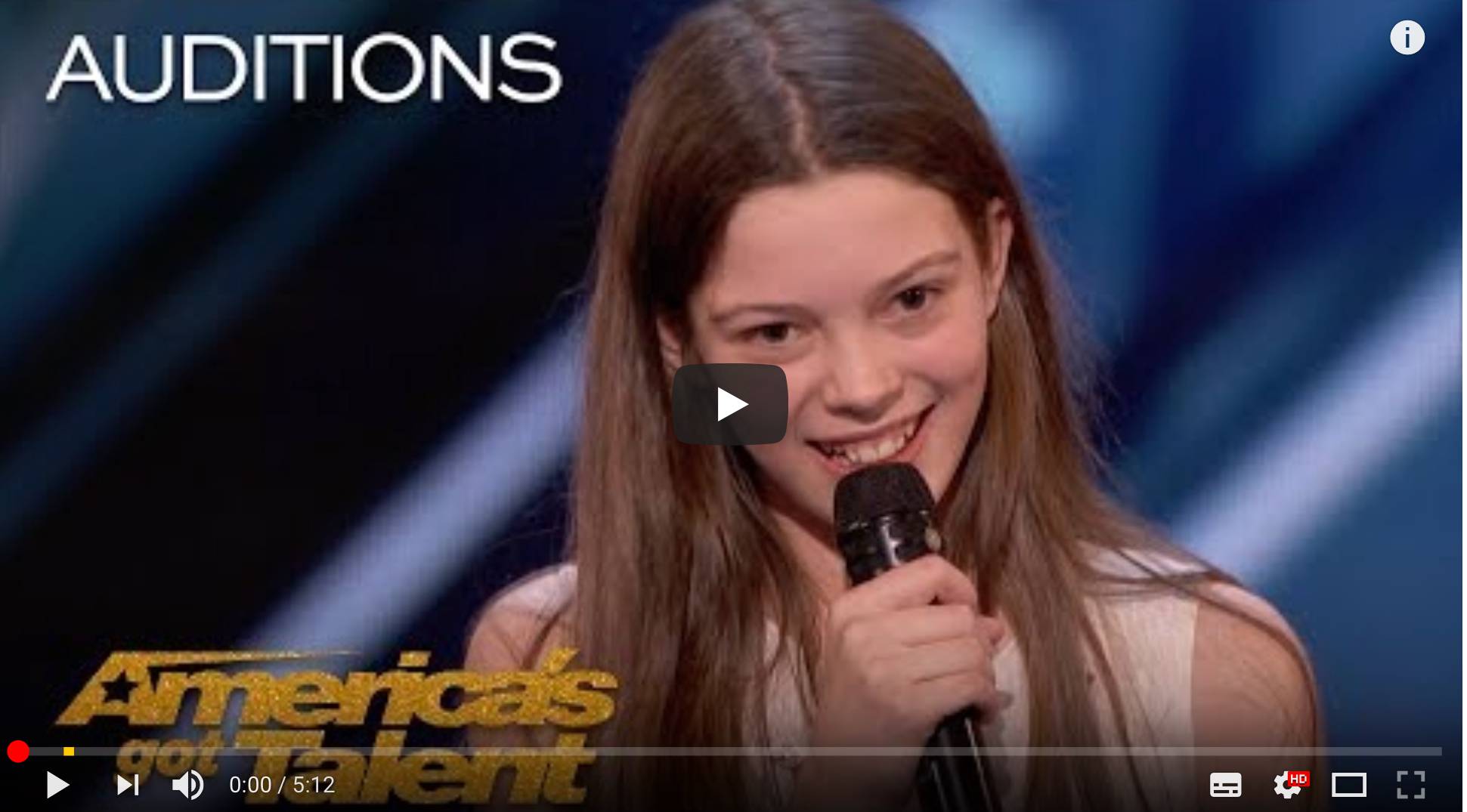 Courtney Hadwin America’s Got Talent