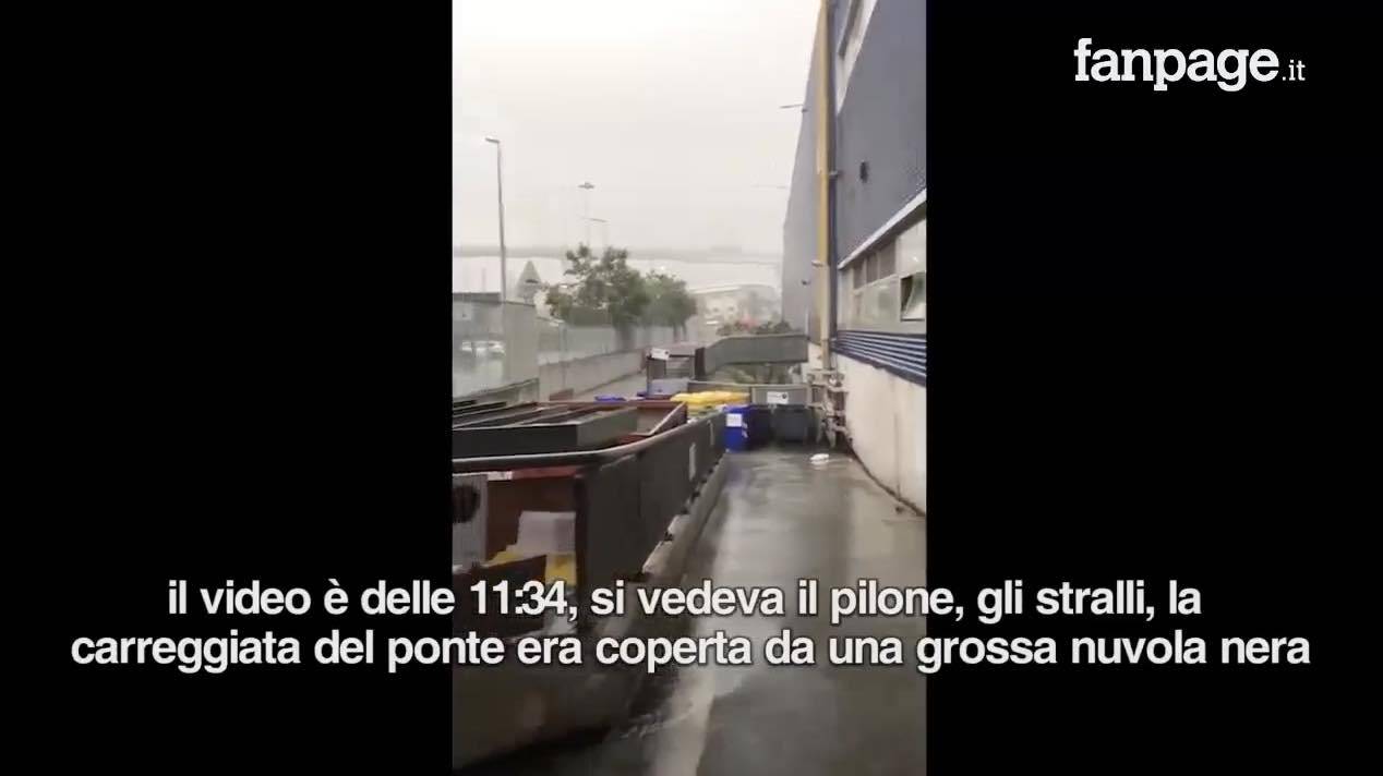 Crollo ponte Morandi testimonianza di Claudia Grottin