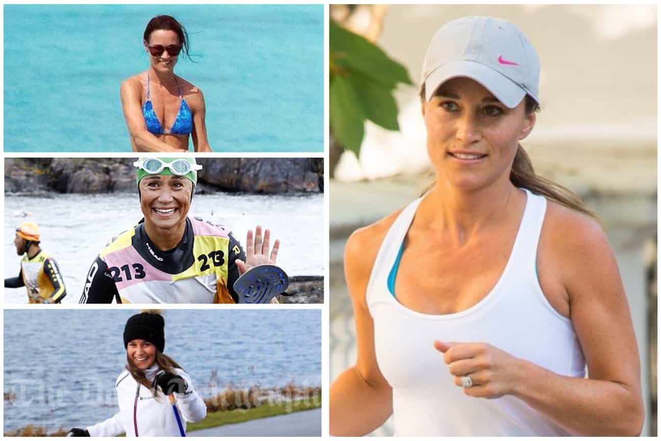 Pippa Middleton incinta sport