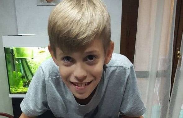 bambino morto nell'incendio