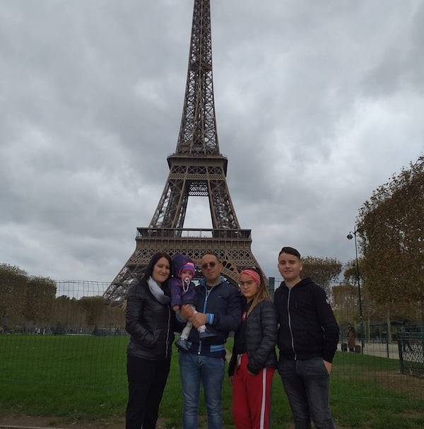 famiglia annegata