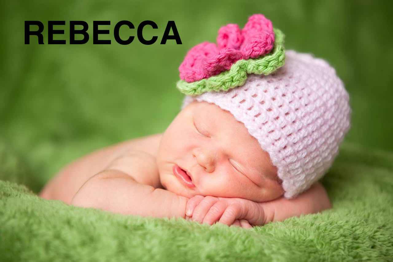 bambina nome rebecca