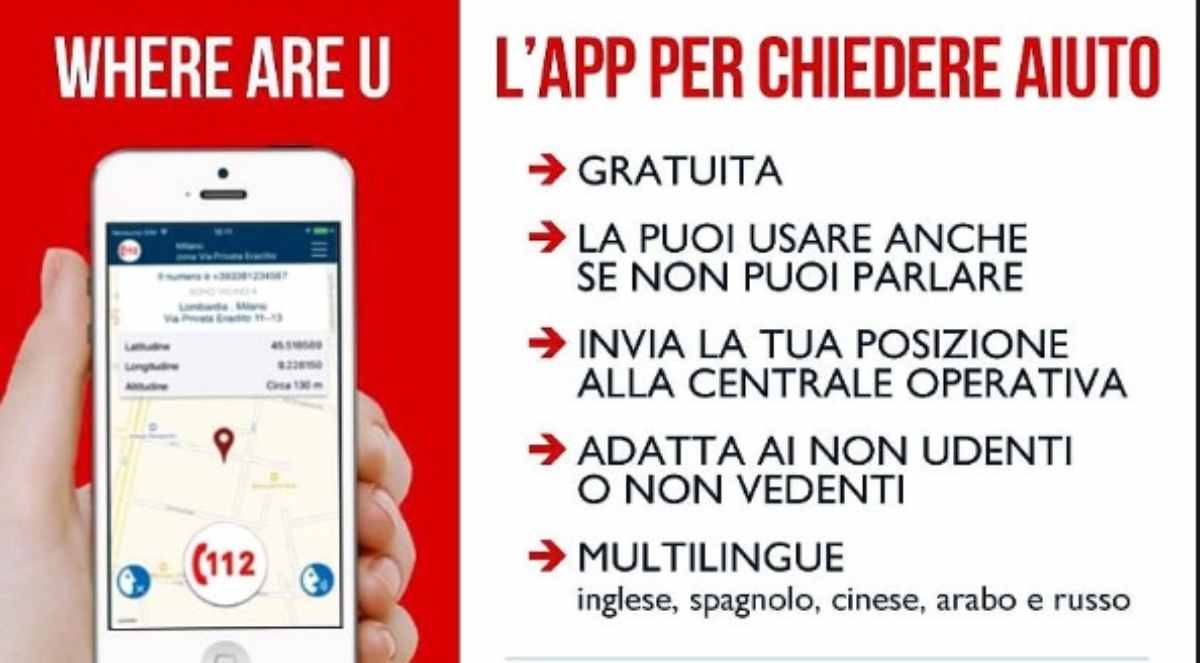 App per le emergenze