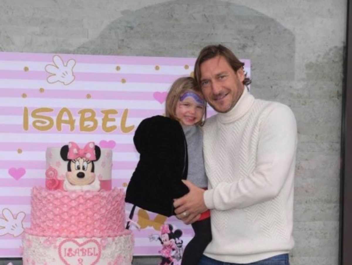 francesco totti compleanno figlia