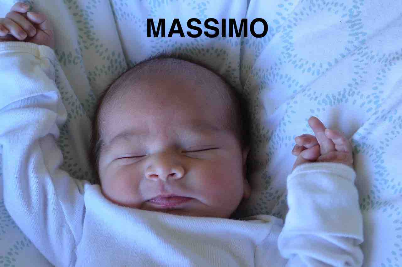 BAMBINO NOME MASSIMO